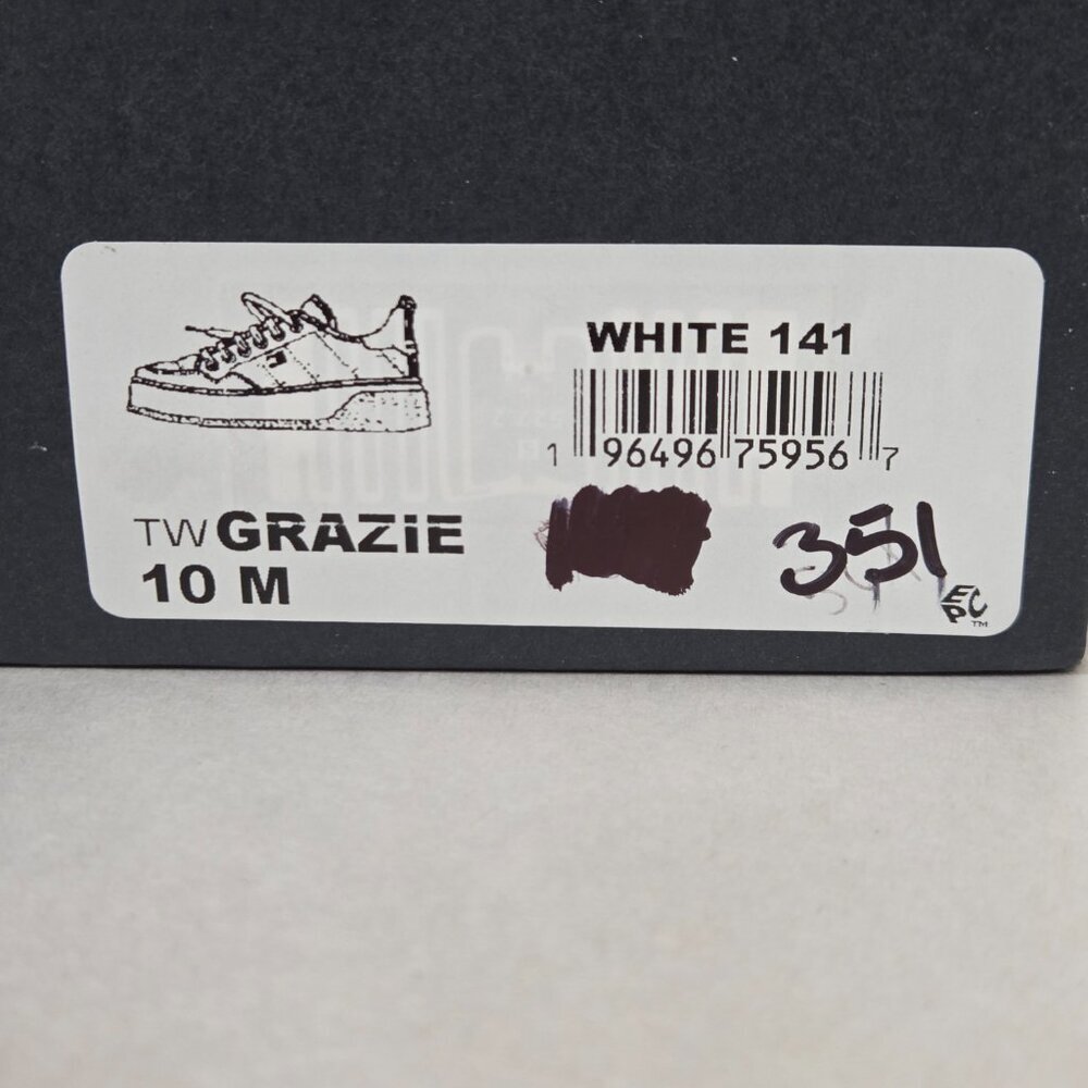 NWT Tommy Hilfiger Women's Grazie Lace up Fashion Sneakers, White, 8M - Picture 7 of 8